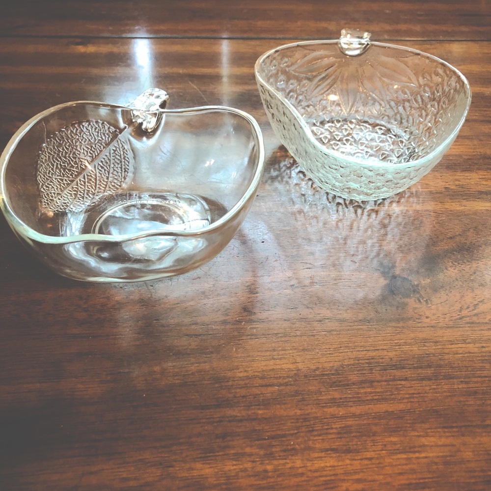Apple Candy Dish and Strawberry Candy Dish